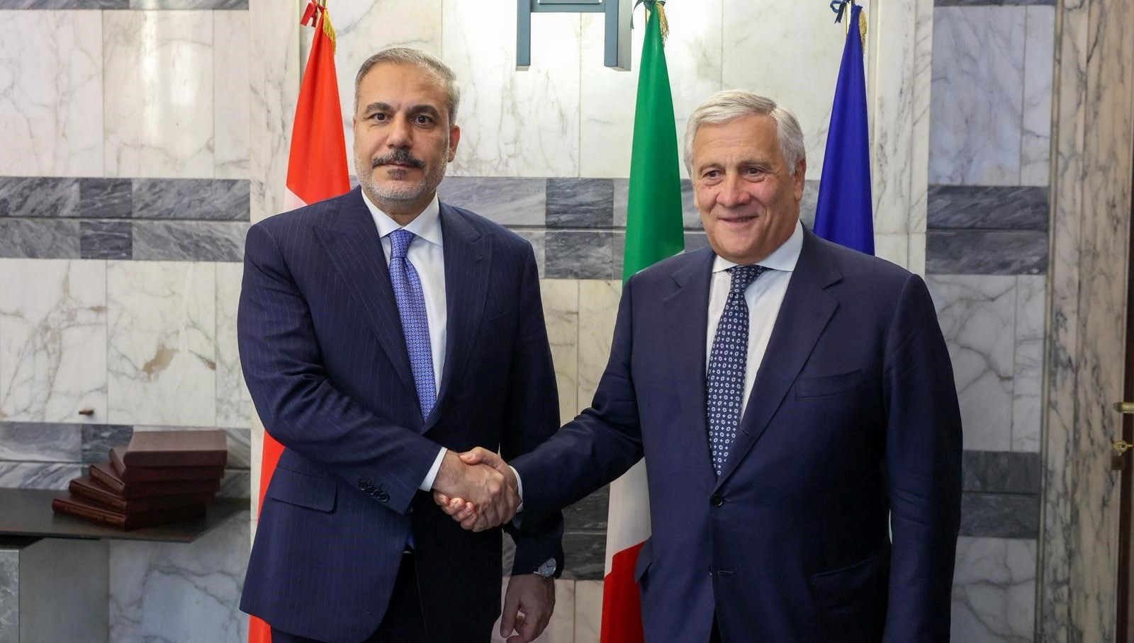 disisleri bakani fidan italyada mevkidasi tajani ile bir araya geldi aDCAmlyH