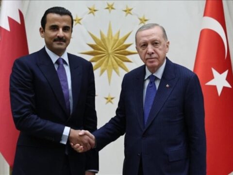 Katar Emiri Al Sani, Cumhurbaşkanı Erdoğan’a Teşekkürlerini İletti